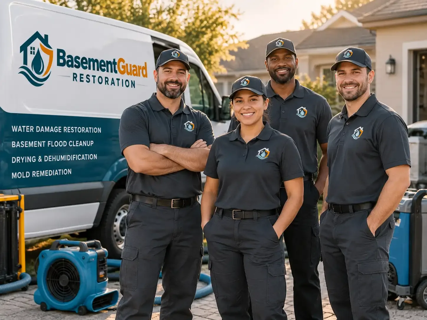 Basement Water Damage Restoration company in Mulliken, MI
